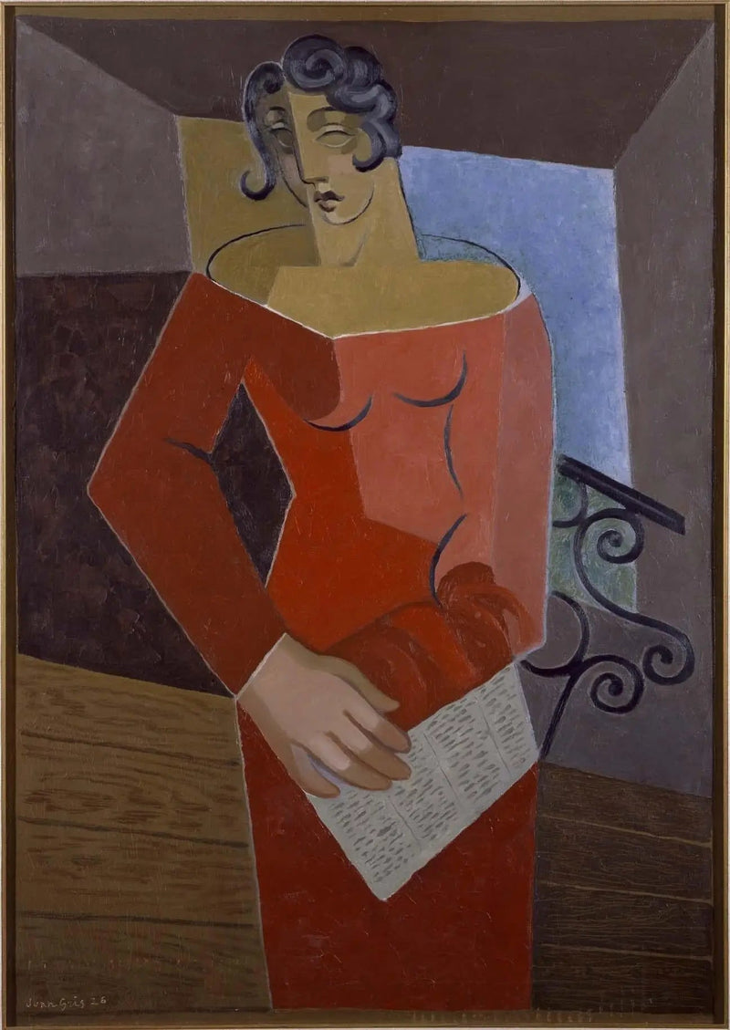 A cantora - Juan Gris