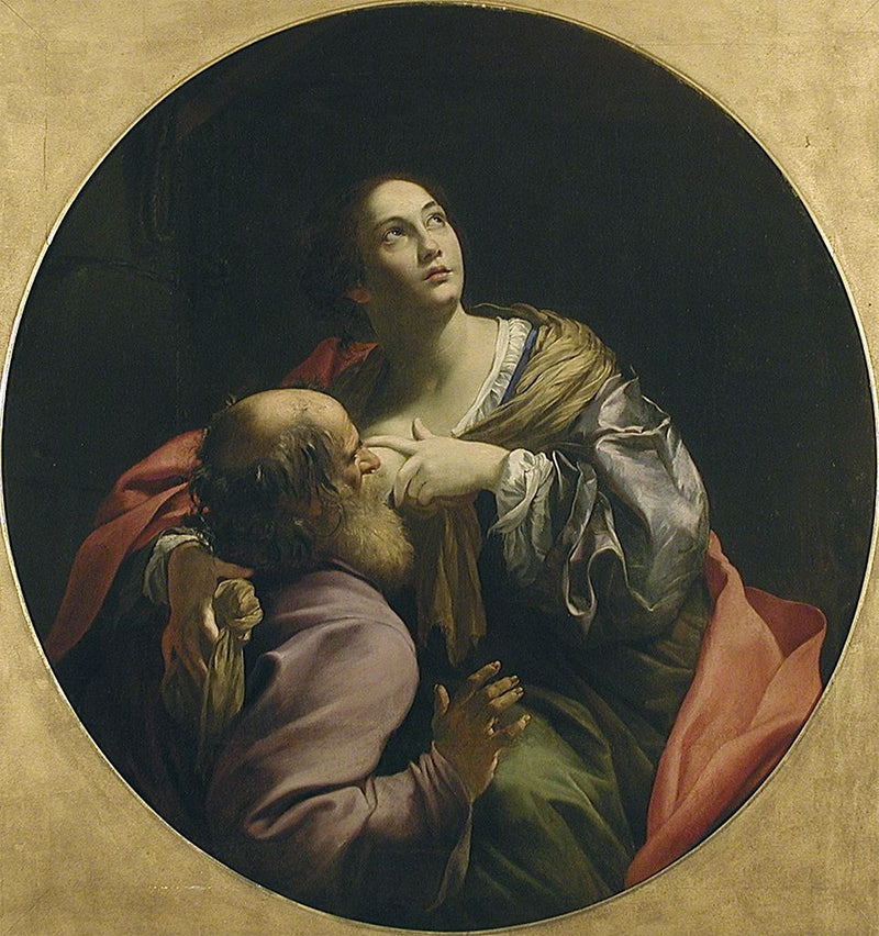 A Caridade Romana - Simon Vouet