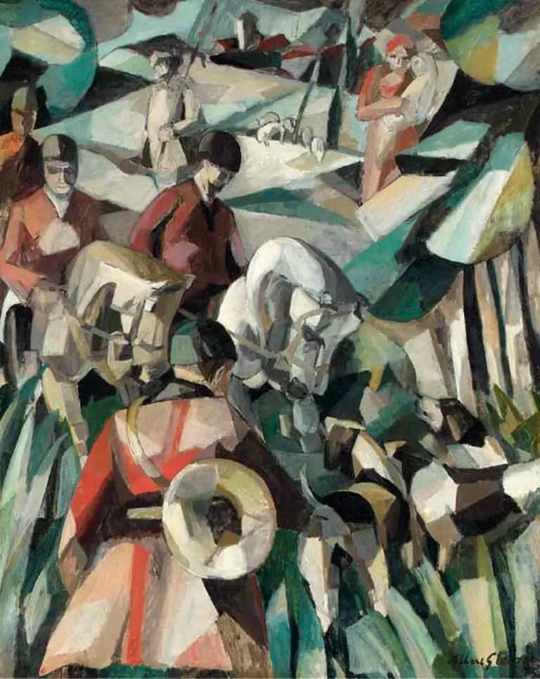 A Caça - Albert Gleizes