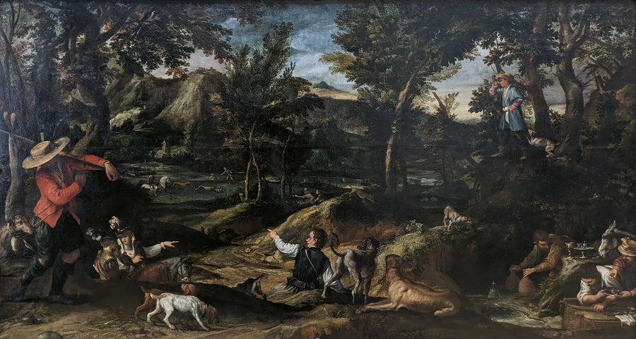 A Caça - Annibale Carracci