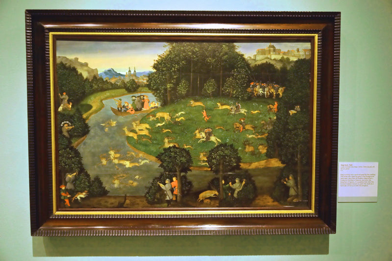 A caça ao cervo - Lucas Cranach, o Velho