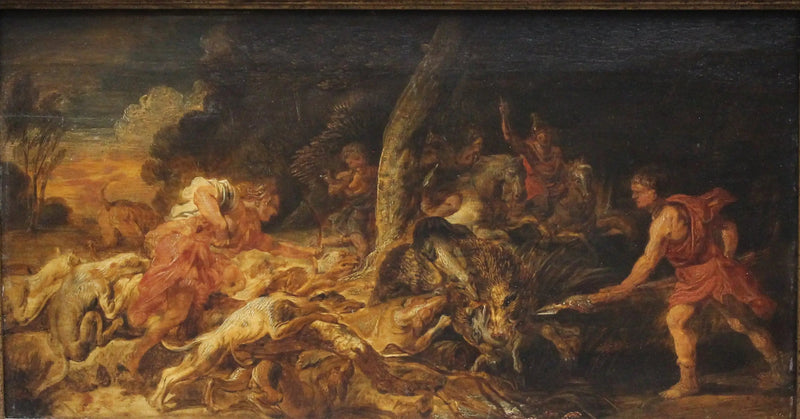 A Caça ao Javali da Nova Caledônia - Peter Paul Rubens