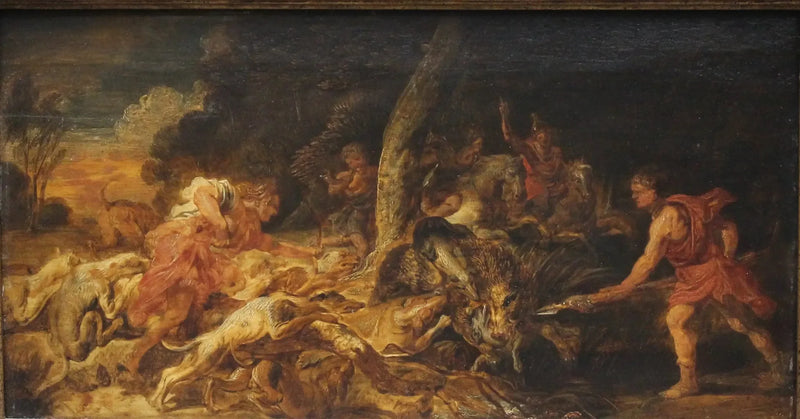 A Caça ao Javali da Nova Caledônia - Peter Paul Rubens