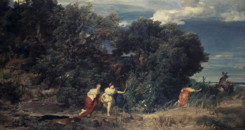 A Caça de Diana - Arnold Böcklin