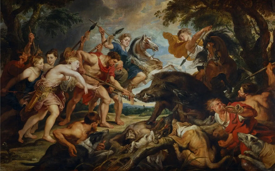 A caça de Méléagre e Atalanta - Peter Paul Rubens