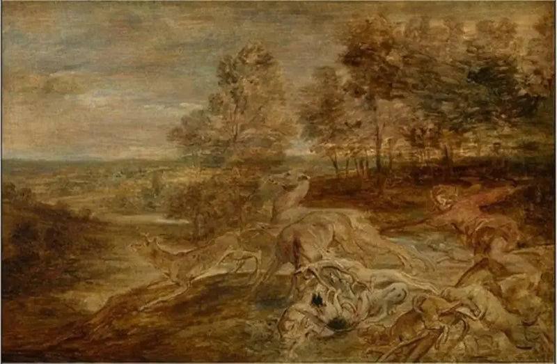 A caça - Peter Paul Rubens
