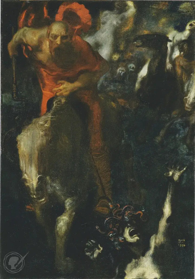 A Caça Selvagem - Franz von Stuck