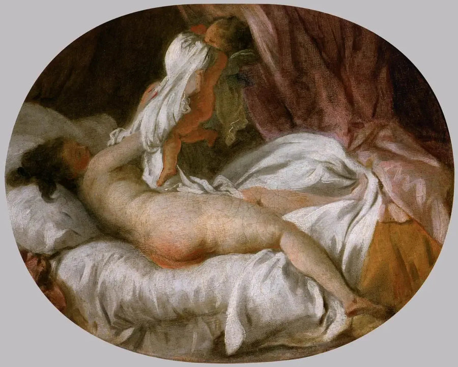A Camisa Retirada - Jean-Honoré Fragonard