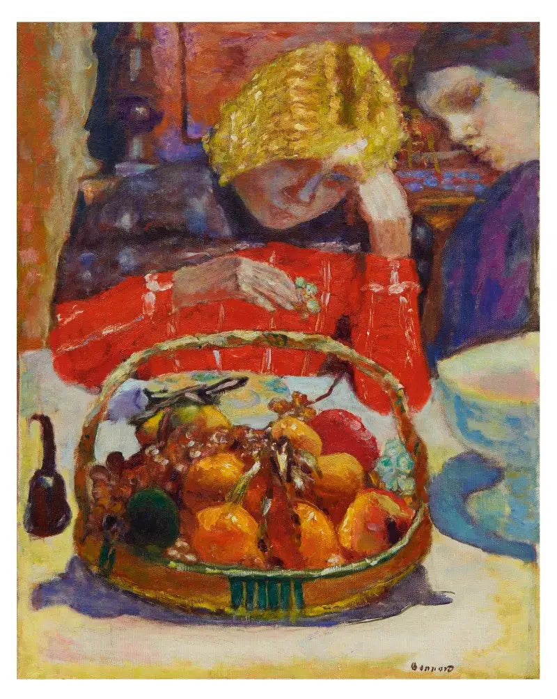 La Chevelure d'Or - Pierre Bonnard image 1 reproduction de peinture à l’huile