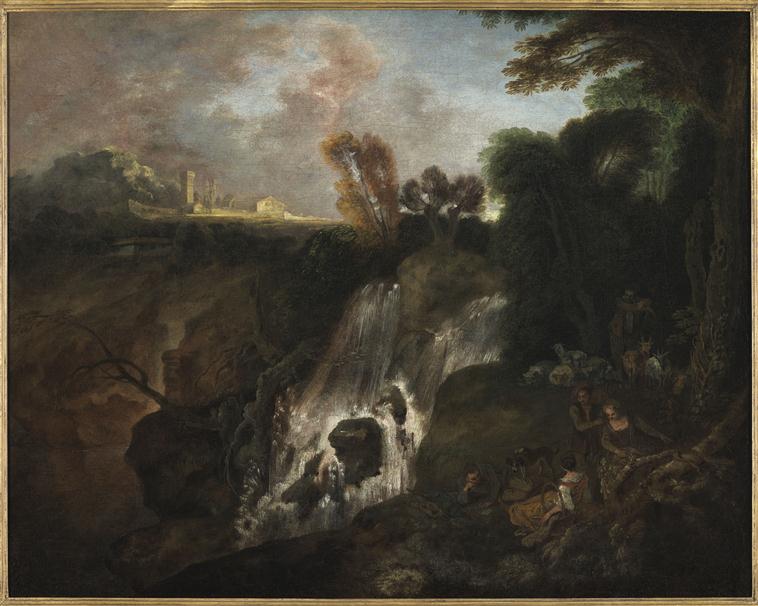 A Queda d'Água - Antoine Watteau