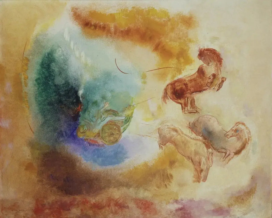 A Queda de Phaëton - Odilon Redon