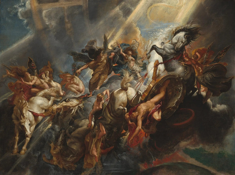 A Queda de Phaéton - Peter Paul Rubens