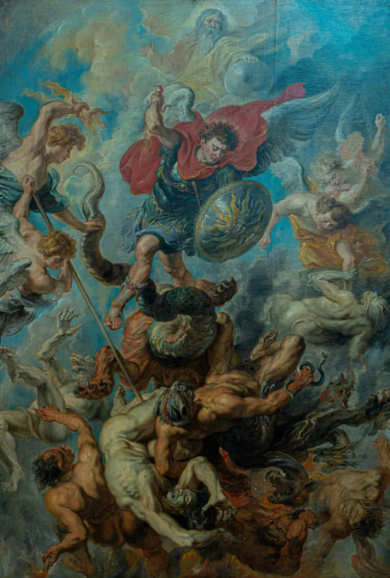 A Queda dos Anjos Rebeldes - Peter Paul Rubens