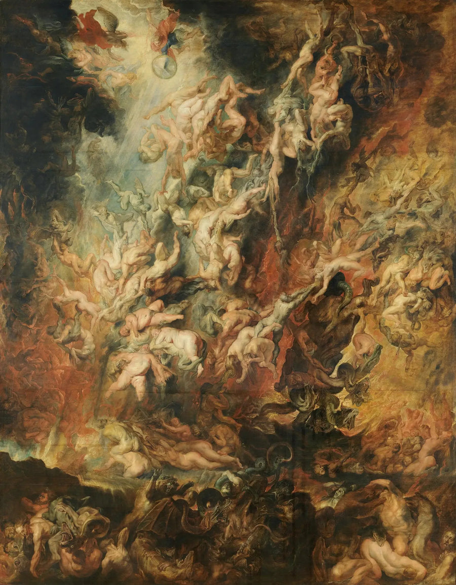 A Queda dos Condenados - Peter Paul Rubens