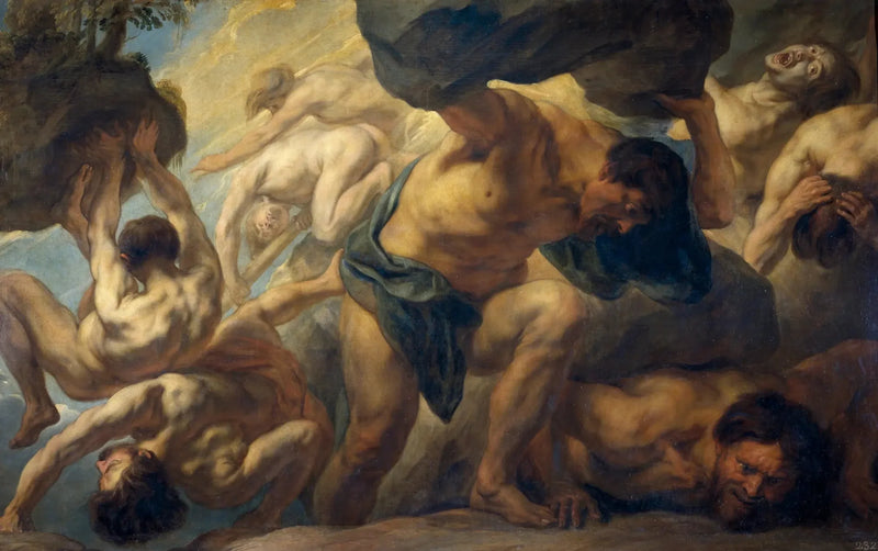 A Queda dos Gigantes - Peter Paul Rubens