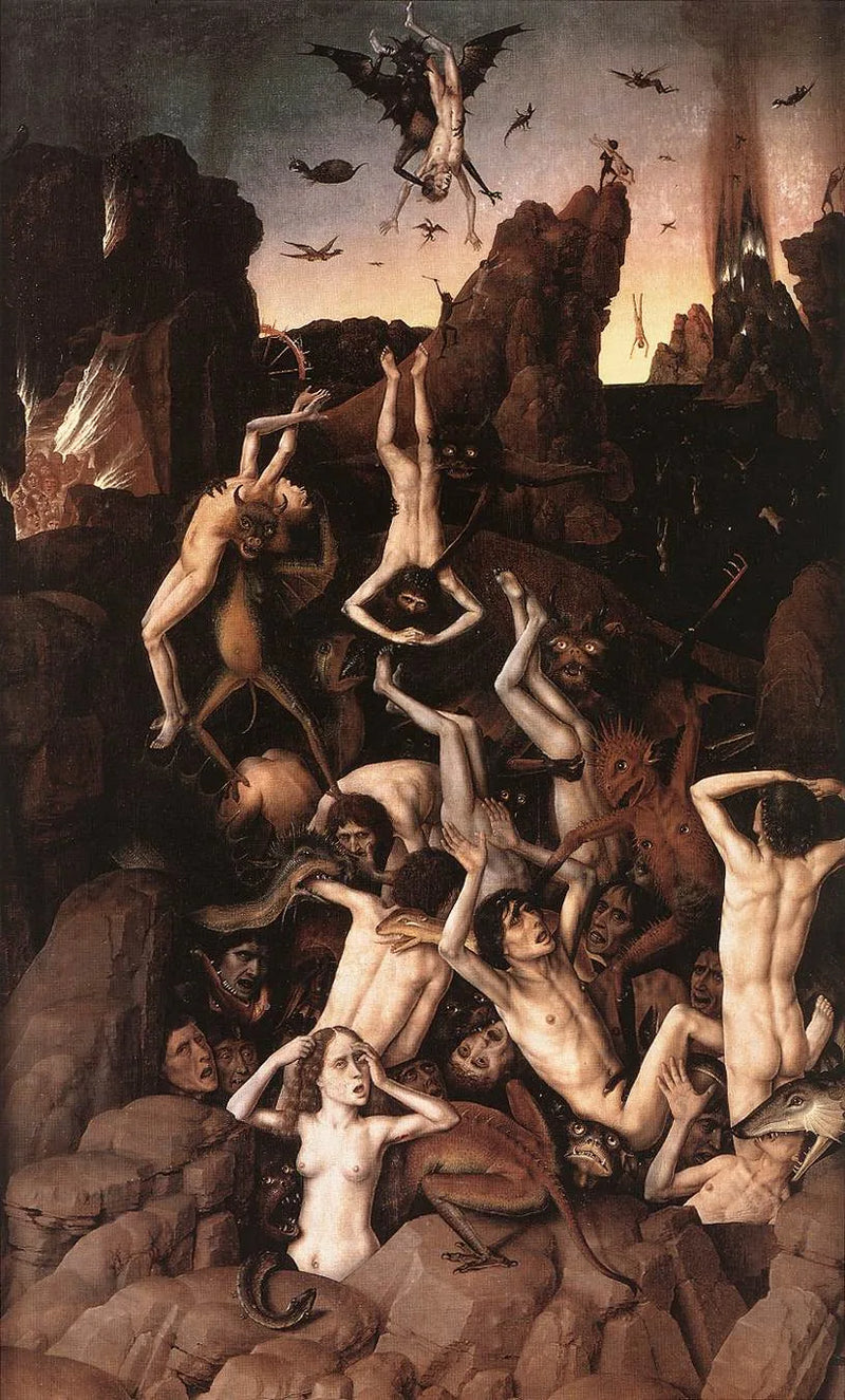 A Queda dos Reprovados - Dirk Bouts