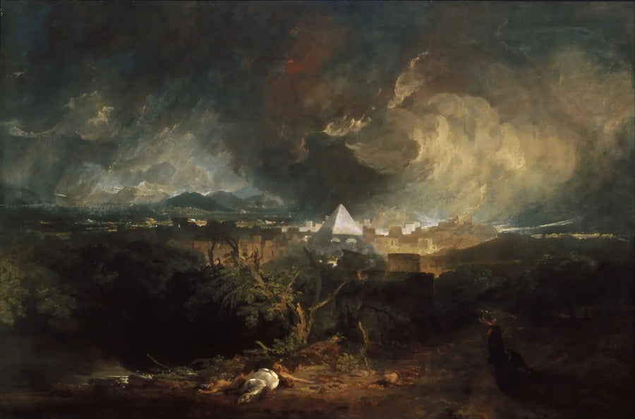 A Quinta Praga do Egito - J. M. W. Turner