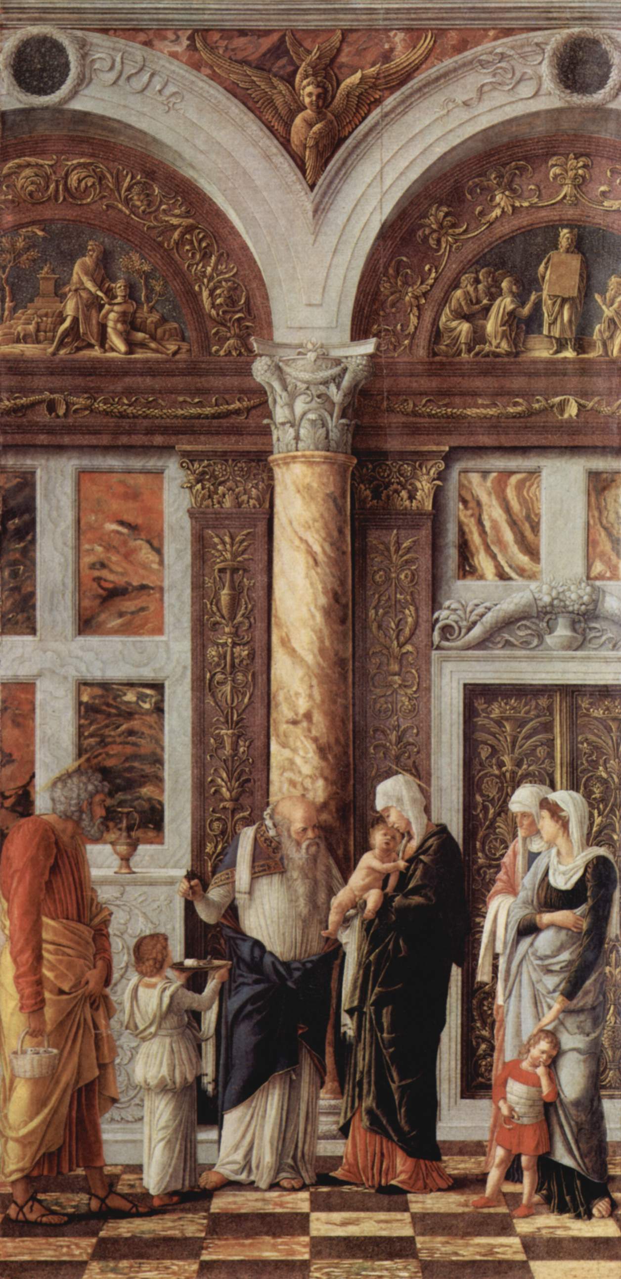 La circoncision de Jésus - Andrea Mantegna image 1 reproduction de peinture à l’huile