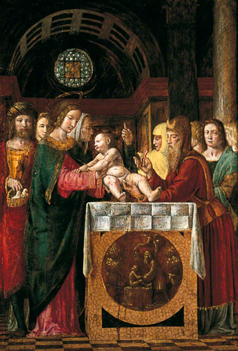 A circuncisão de Cristo - Bernardino Luini