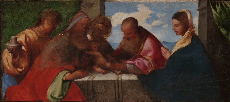 A circuncisão de Cristo - Titian