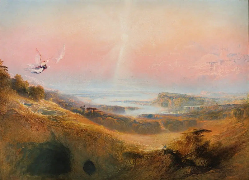 A Cidade Celestial e o Rio da Felicidade - John Martin