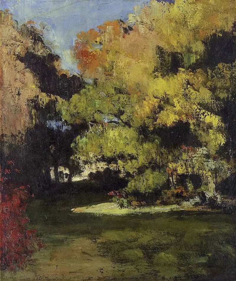 A Clareira - Paul Cézanne