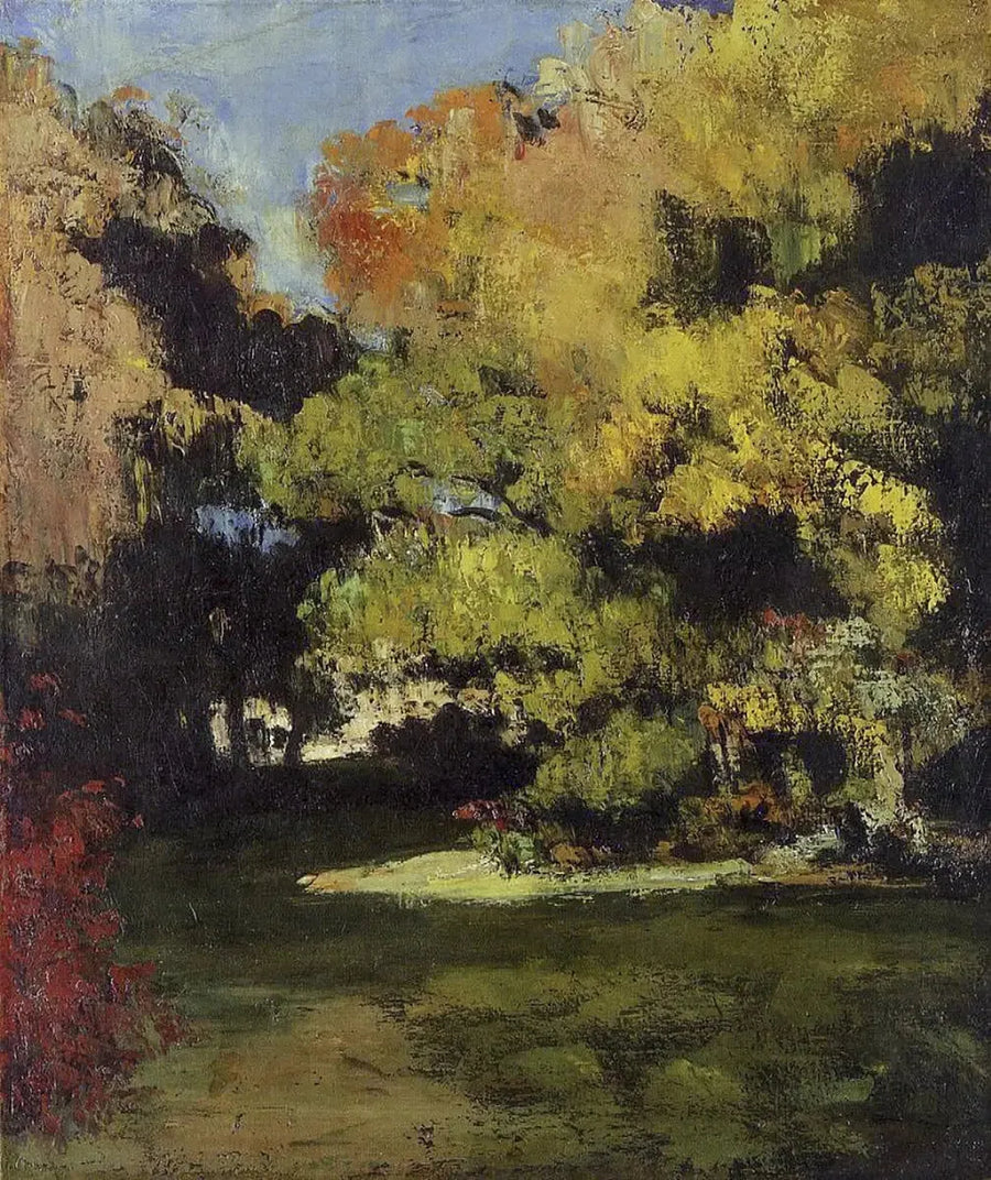 A Clareira - Paul Cézanne