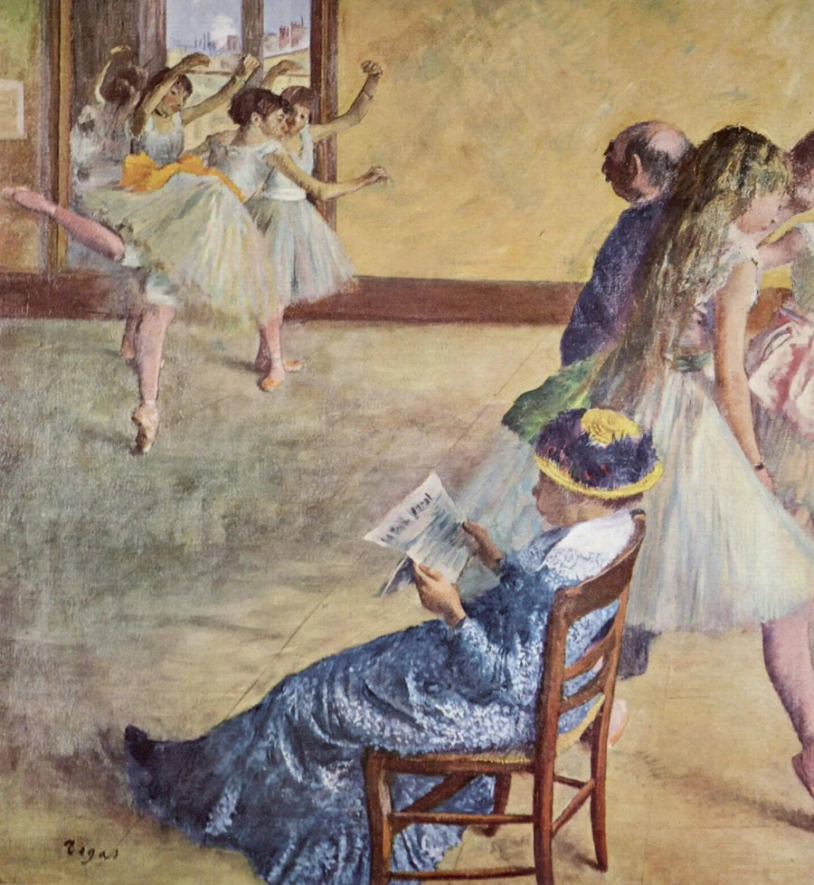 A aula de balé - Edgar Degas