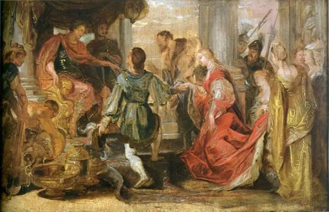 A Clemência de Cipião - Peter Paul Rubens