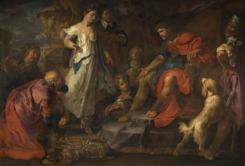 A Clemência de Cipião - Simon Vouet