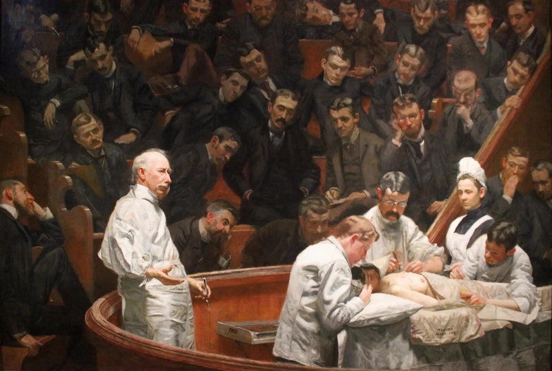 A clínica Agnew - Thomas Eakins