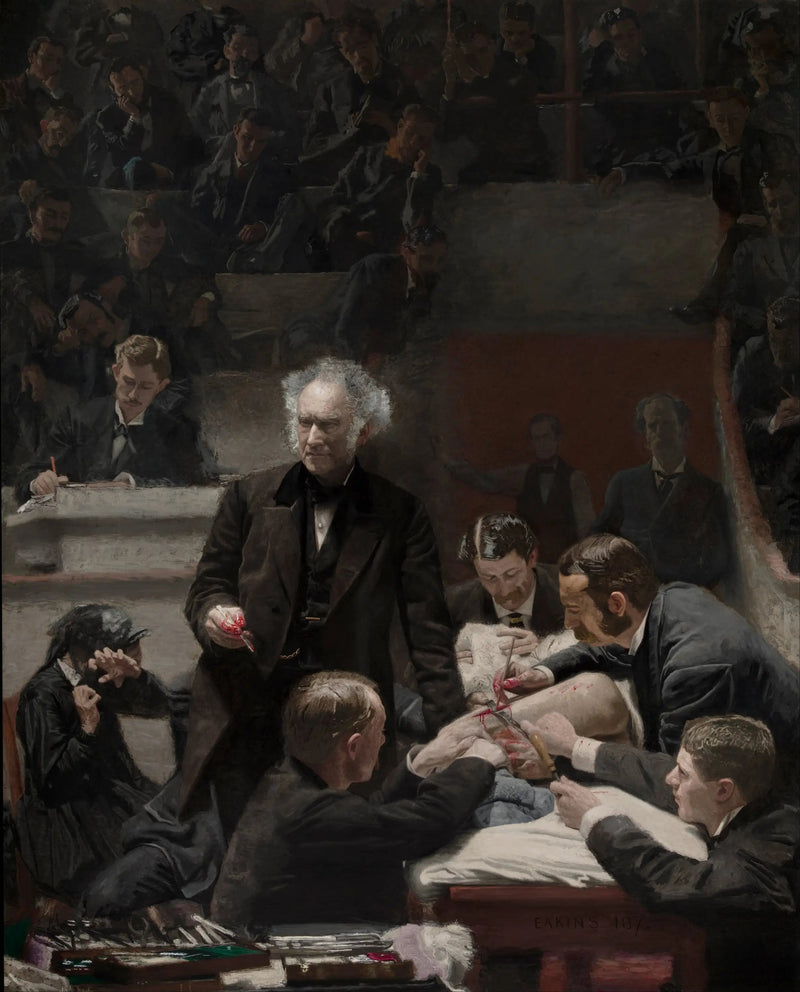A Clínica do Doutor Gross - Thomas Eakins