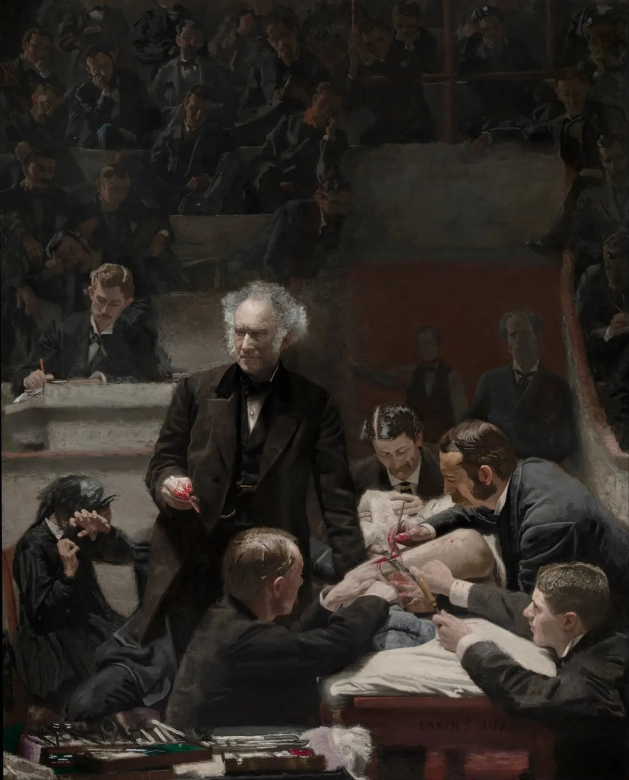 A Clínica do Doutor Gross - Thomas Eakins