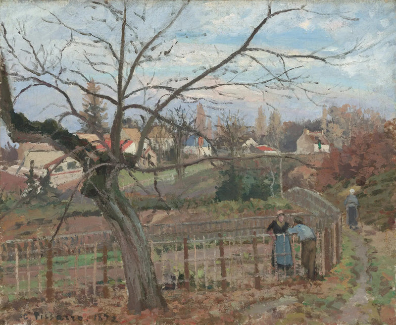 A cerca - Camille Pissarro