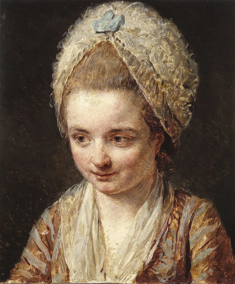 A Coifa Branca - Nicolas-Bernard Lépicié