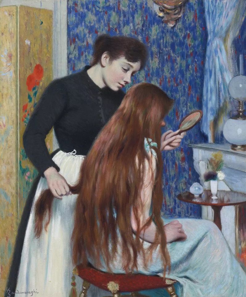 O penteado - Federico Zandomeneghi