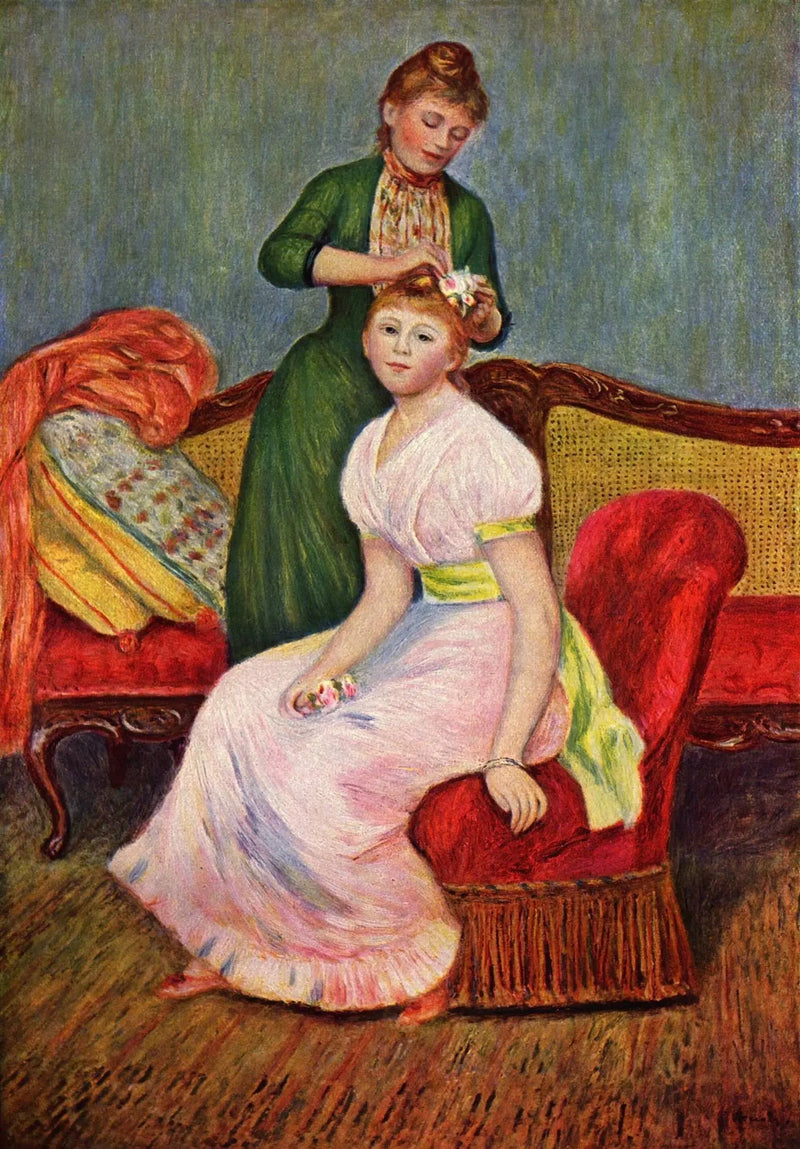A Coiffura - Pierre-Auguste Renoir