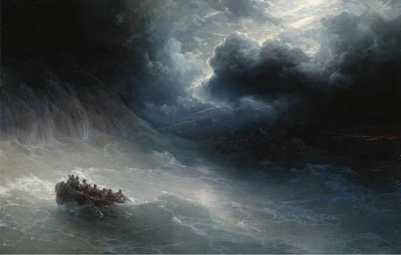 A Raiva do Mar - Ivan Aïvazovski