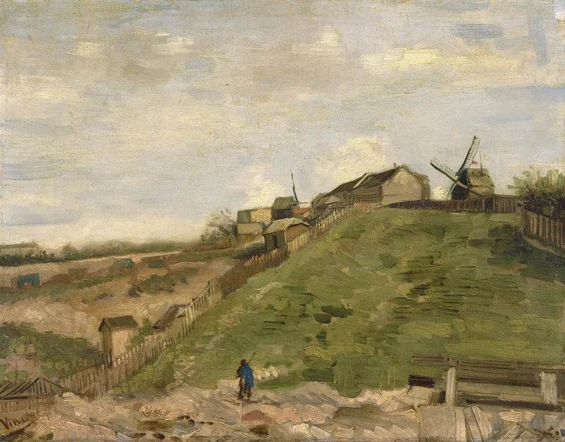 A colina de Montmartre com a pedreira - Vincent van Gogh