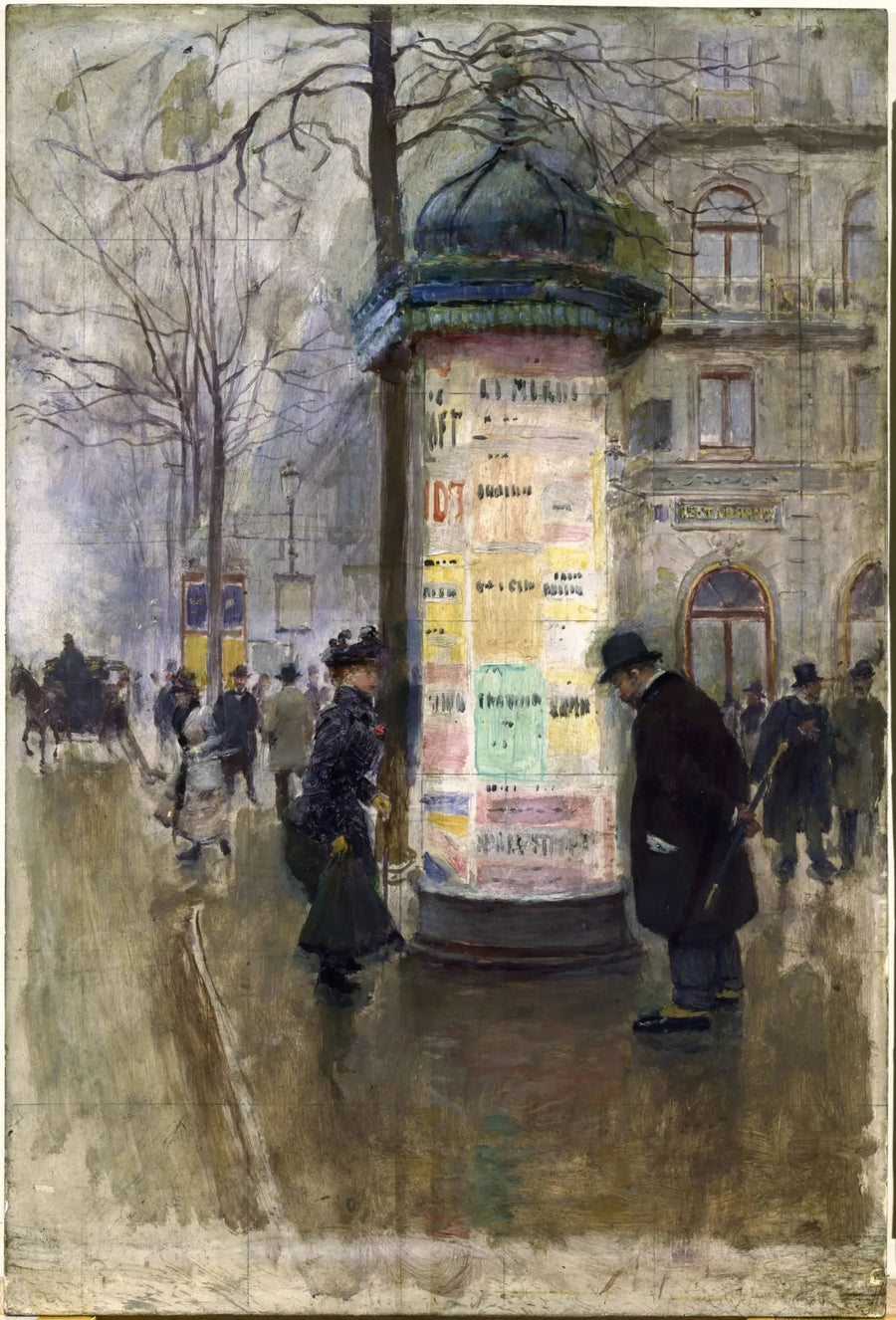 A Coluna Morris - Jean Béraud