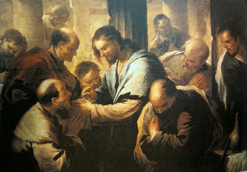 A Comunhão dos Apóstolos. - Luca Giordano
