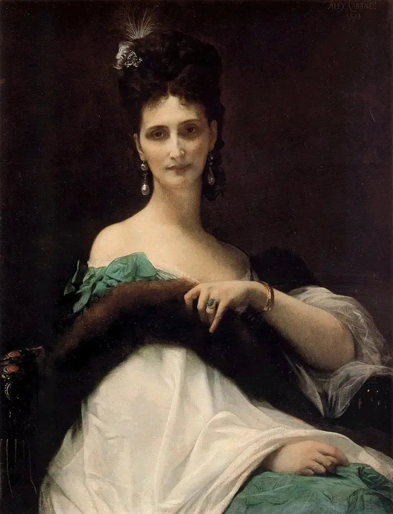 A Condessa de Keller - Alexandre Cabanel