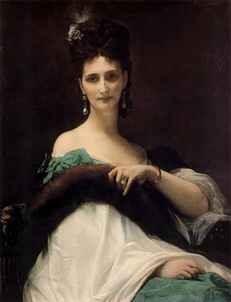 A Condessa de Keller - Alexandre Cabanel