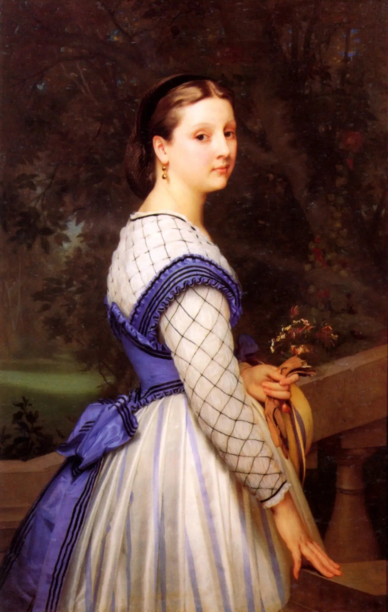 Reproduction du tableau « La Comtesse de Montholon - Bouguereau » par Alpha Reproduction en peinture à l’huile