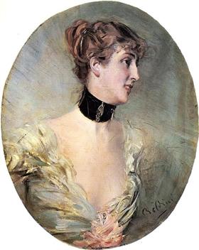 A condessa Ritzer - Giovanni Boldini
