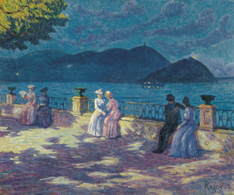 A Concha, a noite - Dário de Regoyos