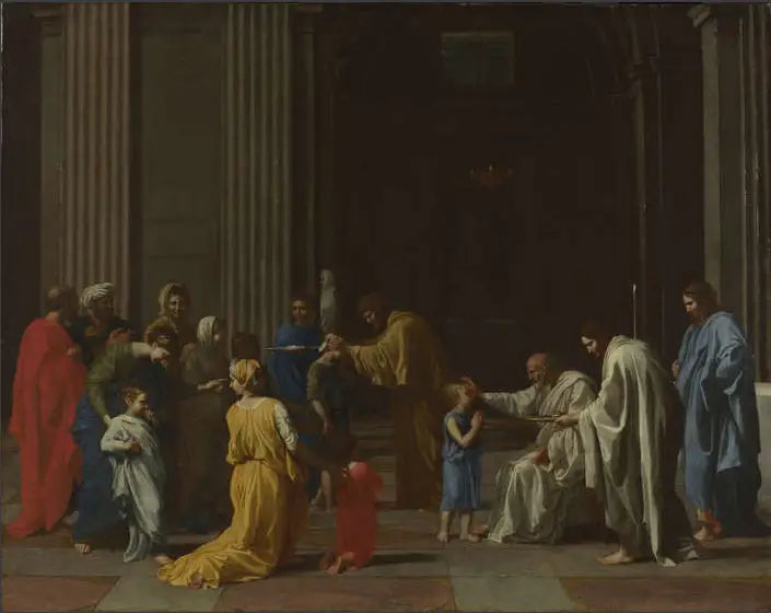 A Confirmação - Nicolas Poussin