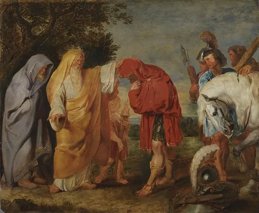 A consagração de Decius Mus - Peter Paul Rubens