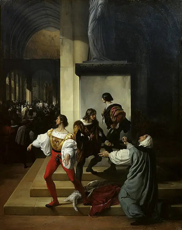 A Conspiração dos Lampugnani - Francesco Hayez
