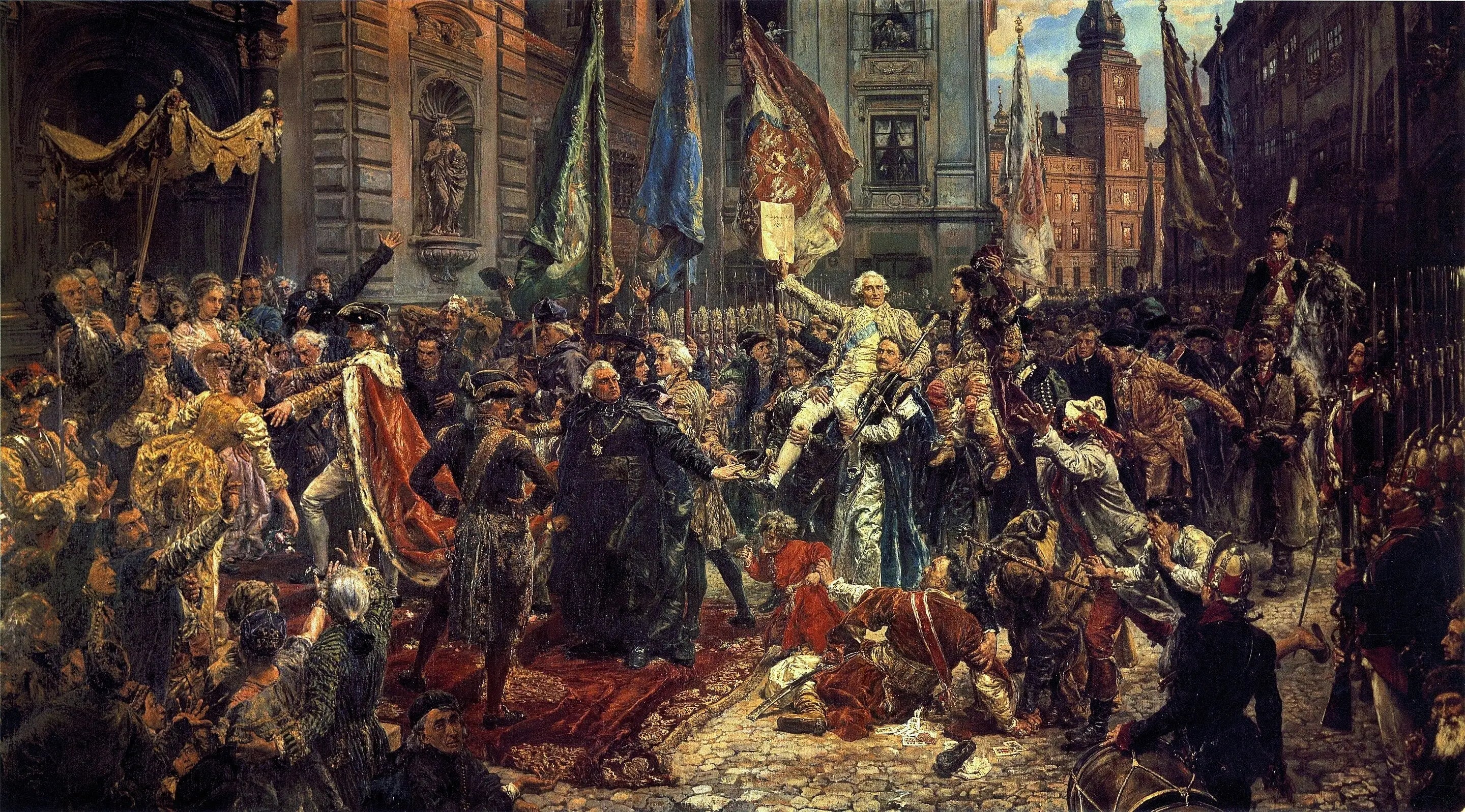 La Constitution du 3 mai 1791 - Jan Matejko - Alpha Reproduction